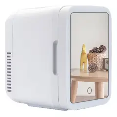 GENERICO - Refrigerador para Maquillaje y Cosméticos 4L Mantén tus Productos Siempre Frescos y Perfectos