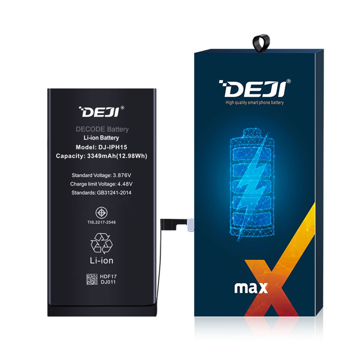 GENERICO - Batería Programada para Iphone 15 Marca Deji