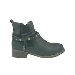 HERIEL - Botín Negro Bajo Mujer