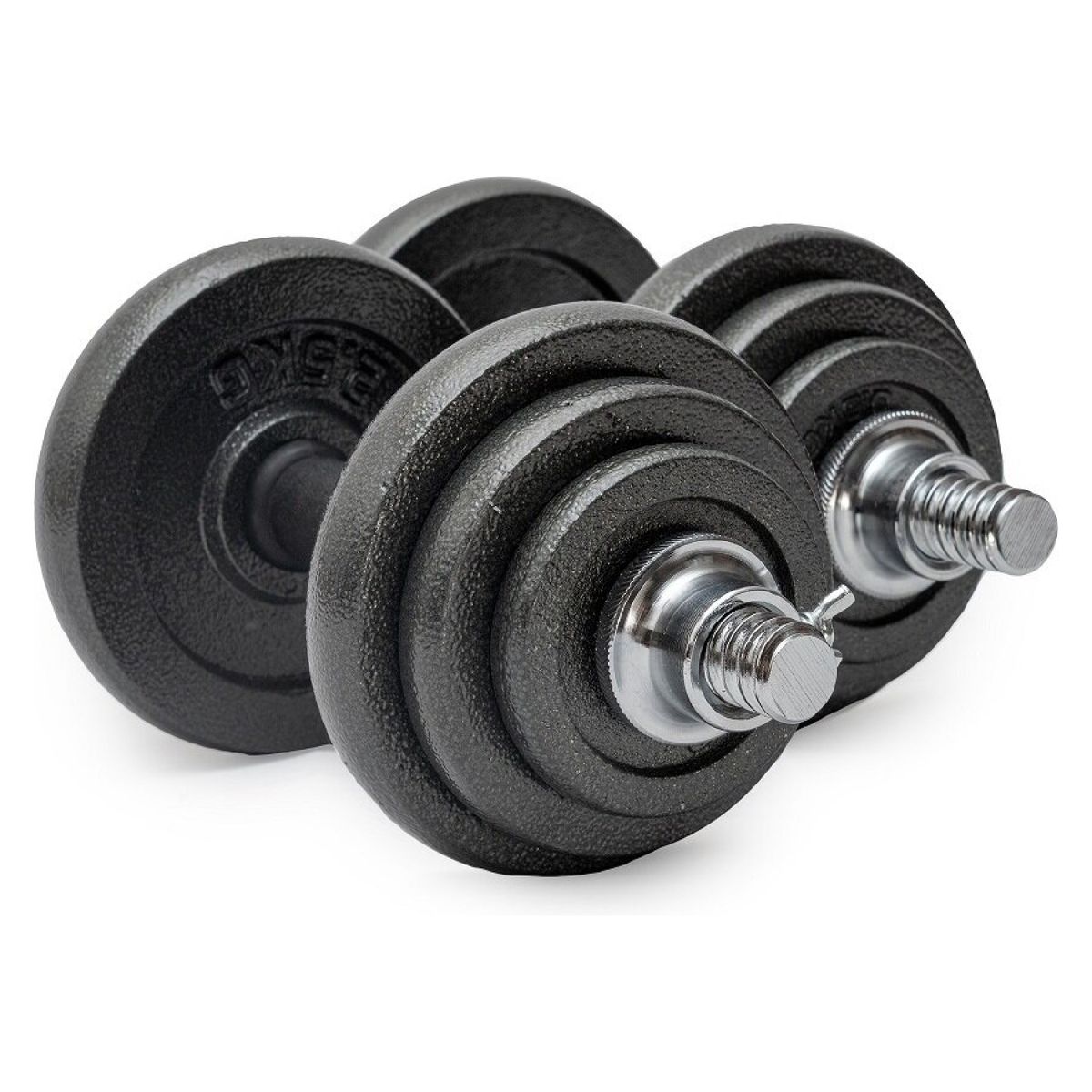 TEN SERIES - Set Mancuernas 15 Kilos Ajustables