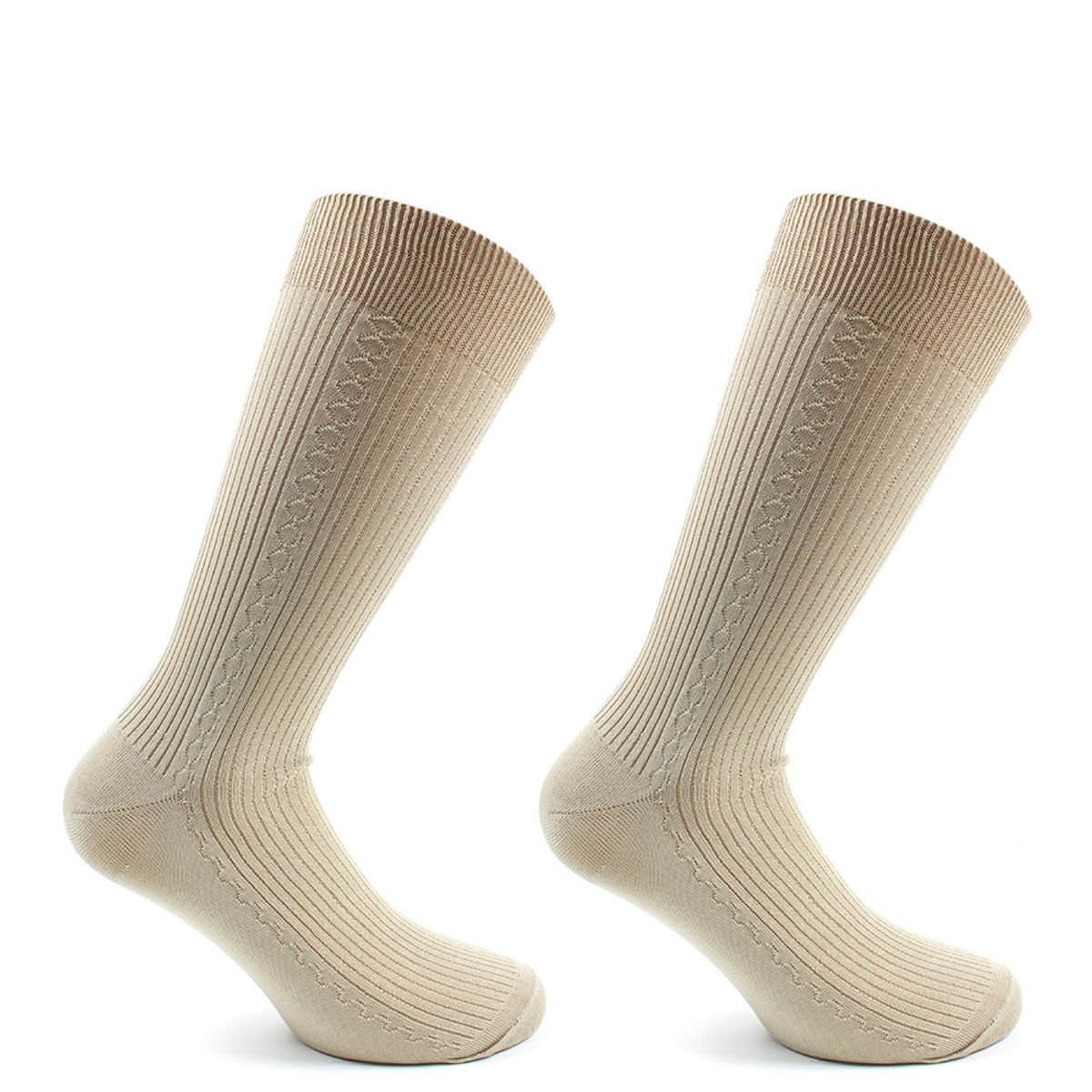 MONARCH - 2 Pares Calcetines Hilo Borlón Hombre Monarch