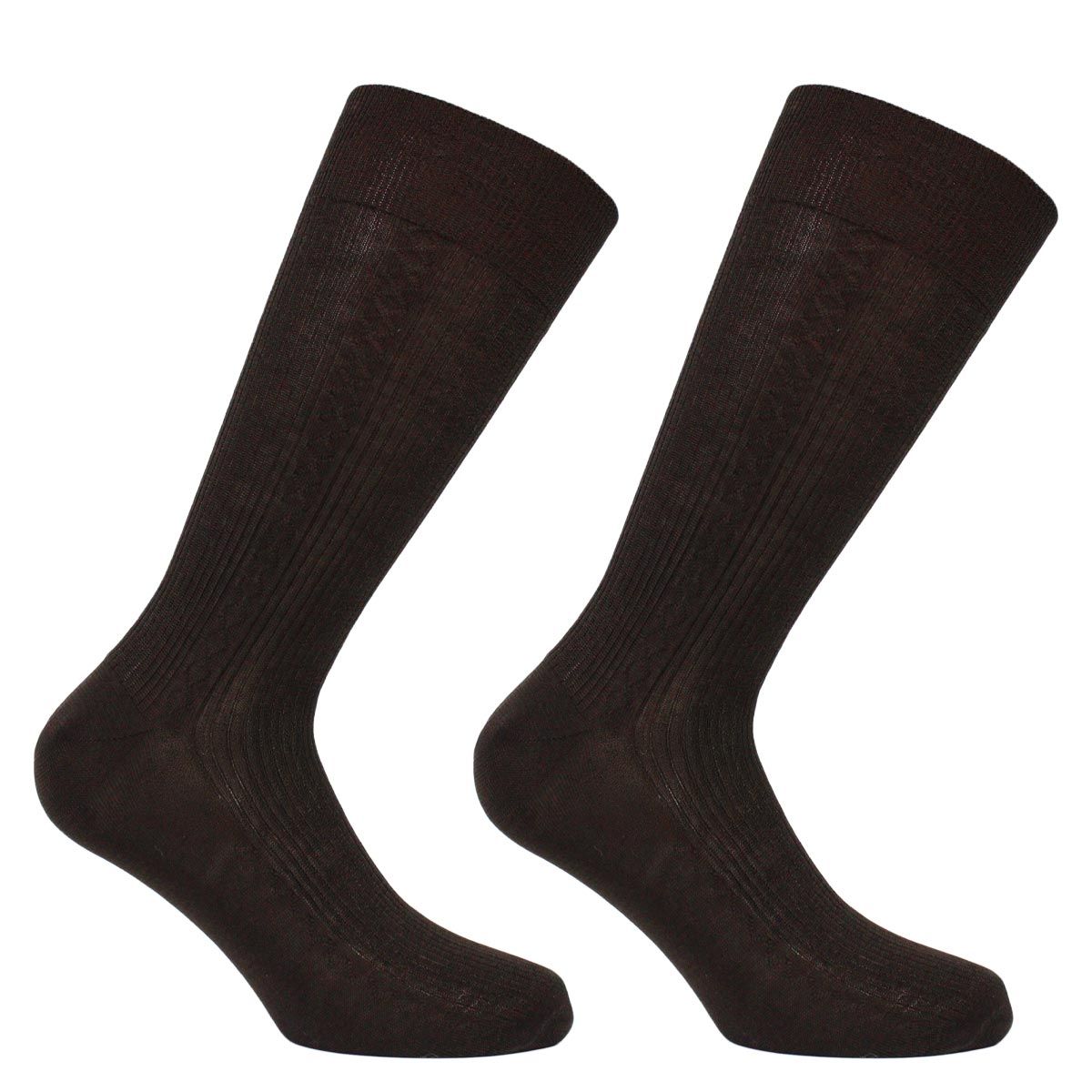 MONARCH - 2 Pares Calcetines Hilo Borlón Hombre Monarch