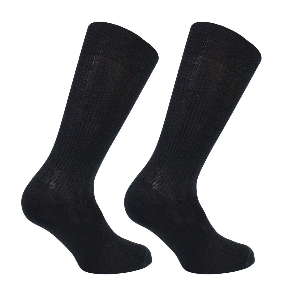 MONARCH - 2 Pares Calcetines Hilo Borlón Hombre Monarch