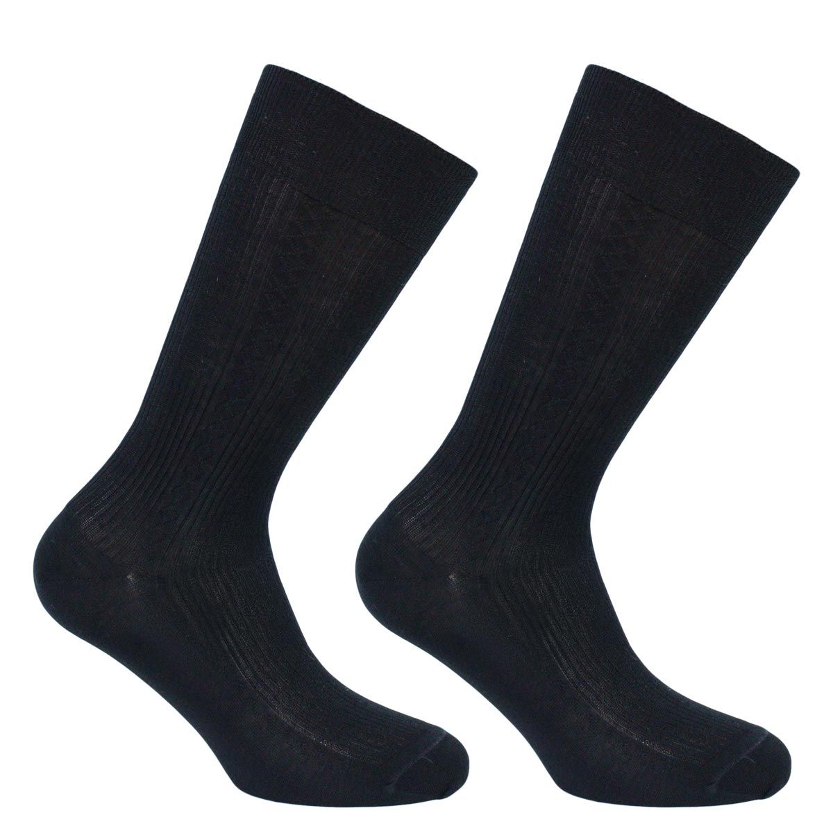 MONARCH - 2 Pares Calcetines Hilo Borlón Hombre Monarch