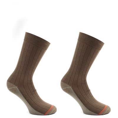 Imagen 1 del producto 2 Pares Algodón-Cobre Largo Americano Liso