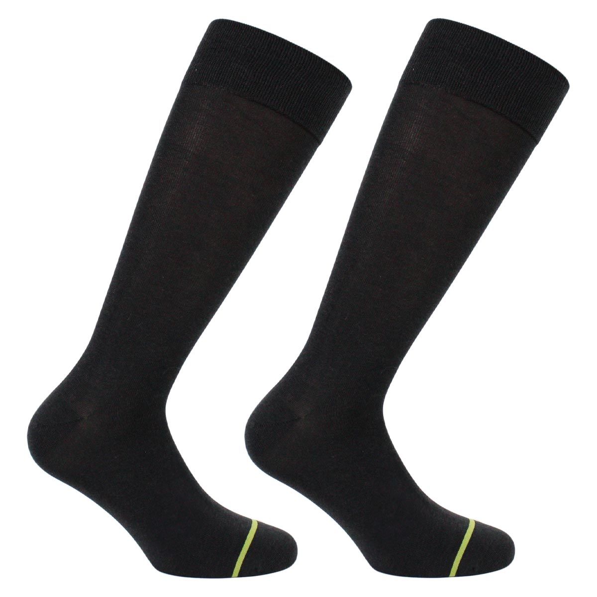 MONARCH - 2 Pares Calcetines Bamboo Liso Hombre Monarch