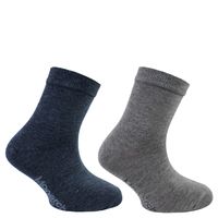 2 Pares Calcetín Bamboo Basic Infantil