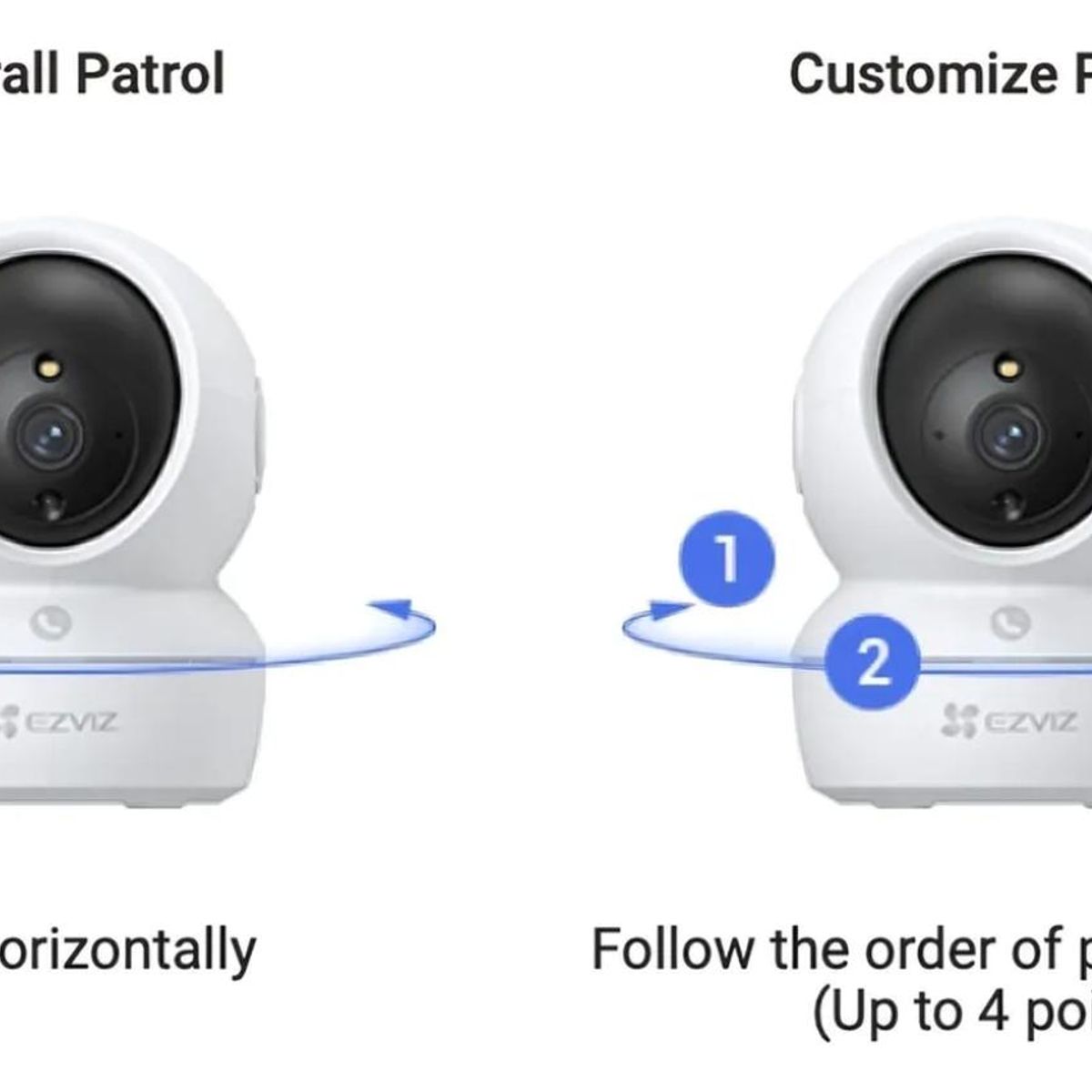 EZVIZ - Cámara Seguridad Wifi H6c Pro 3k 5MP Ezviz