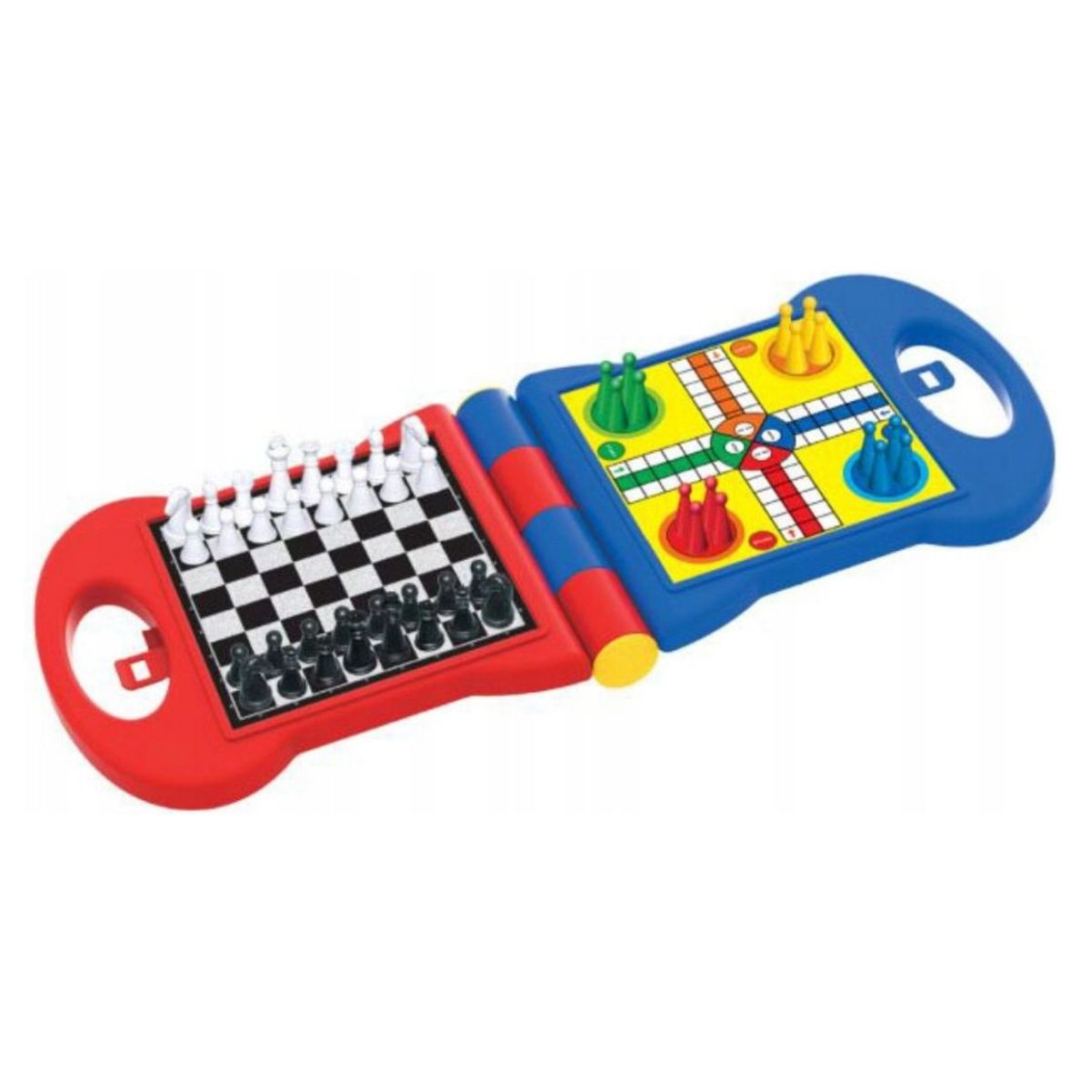 GENERICO - Juego De Mesa 5 En 1 Damas Ajedre Ludo Portatil