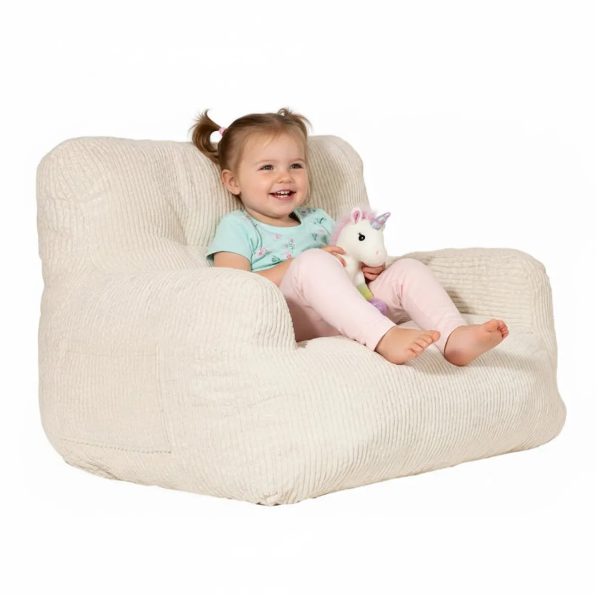 PITAYA - Puff Silla Sillon Infantil Bajo 55x65 Espuma Acolchable