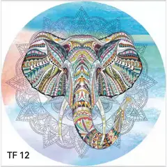 ANGELES DEL HOGAR - TOALLA REDONDA PLAYERA DISEÑOS VARIOS 150CM