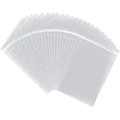 MICOLOR - Bolsa celofán con adhesivo 100 unidades A4 (30 x 23,5 cm)