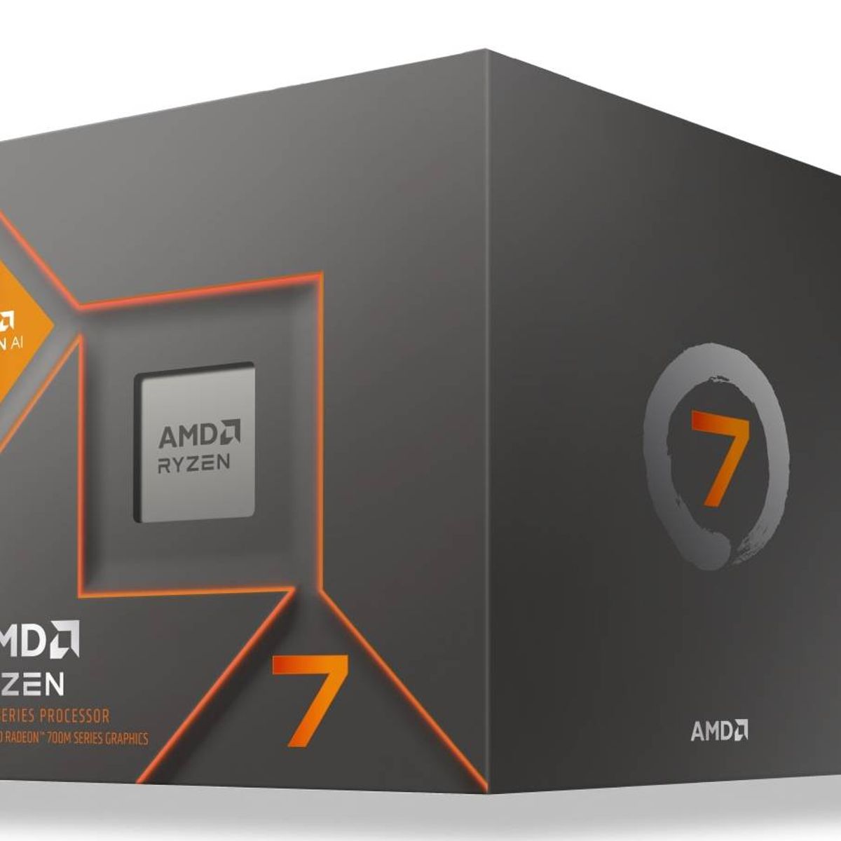 AMD CORP - Procesador AMD Ryzen 7 8700G, 5.1GHz, Socket AMD AM5, 8 núcleos, 16 hilos, AMD Radeon 780M, 65W