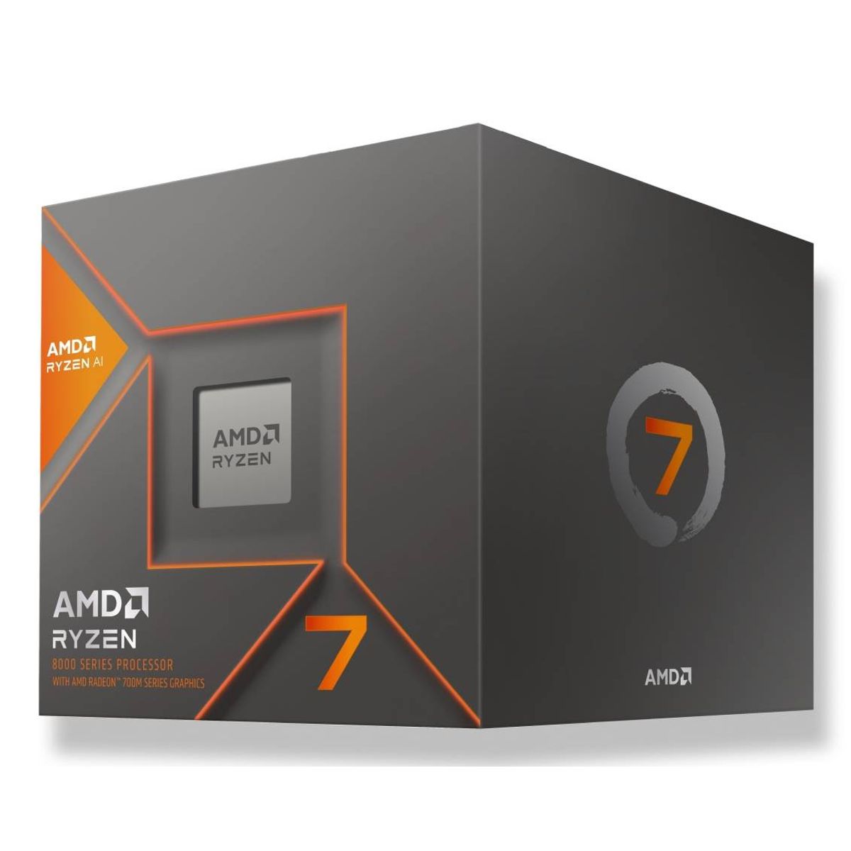 AMD CORP - Procesador AMD Ryzen 7 8700G, 5.1GHz, Socket AMD AM5, 8 núcleos, 16 hilos, AMD Radeon 780M, 65W