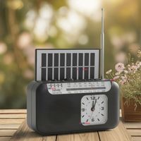 Radio Solar Portátil Recargable Bluetooth AMFM