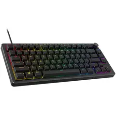 HYPERX - Teclado Gamer Alloy Rise 75 Mecánico Español Switches Red RGB 75% Color Negro