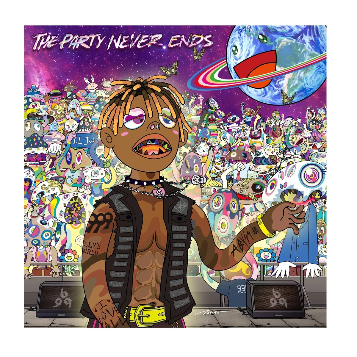 GRUPO LASER DISC - Vinilo Juice Wrld The Party Never Ends 2LP