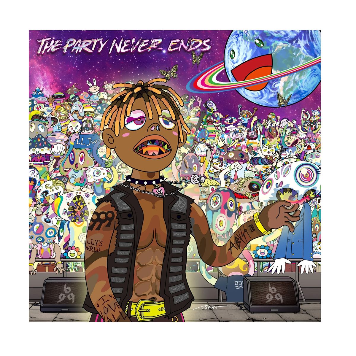 GRUPO LASER DISC - Vinilo Juice Wrld The Party Never Ends 2LP