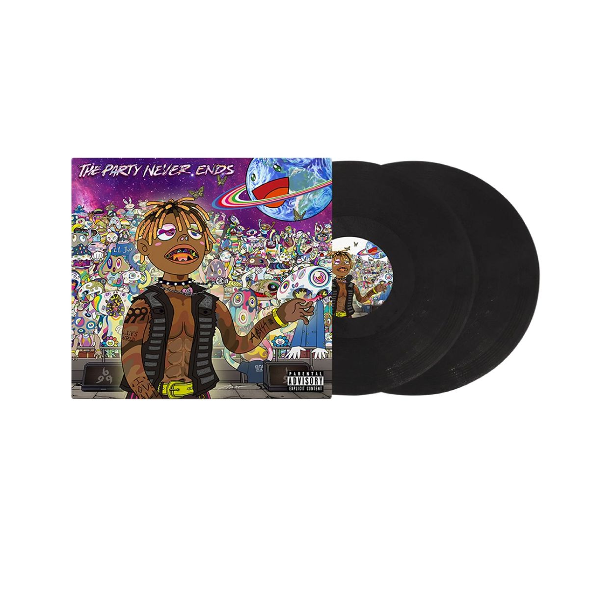 GRUPO LASER DISC - Vinilo Juice Wrld The Party Never Ends 2LP