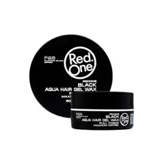 GENERICO - Cera Capilar Red One Aqua Hair Gel Wax Black 150ml