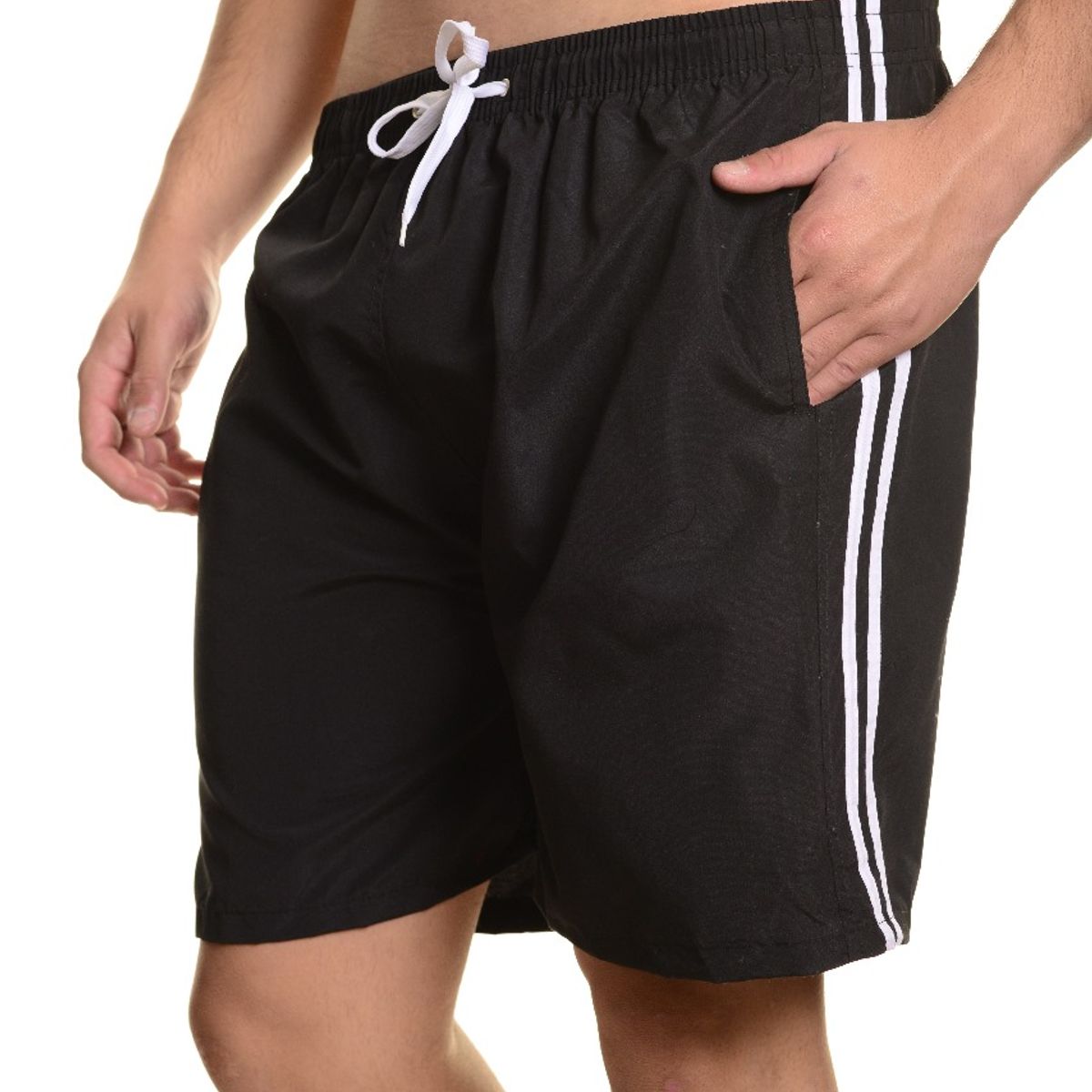 LIKE SHOP - Traje De Baño Hombre Forro Malla Lineas 203