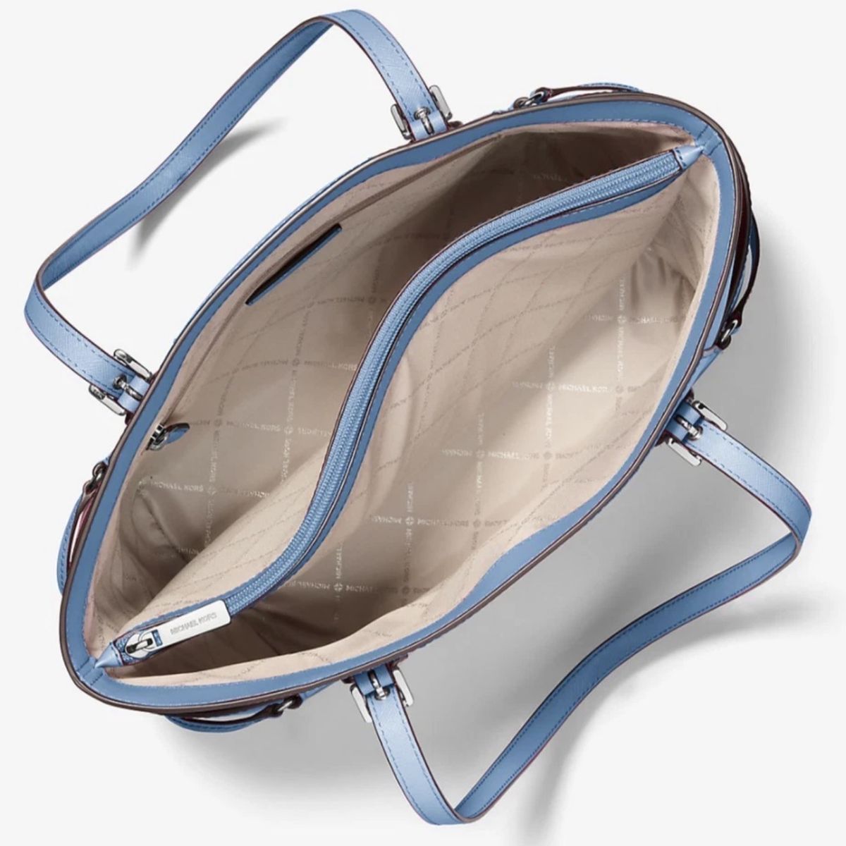 MICHAEL KORS - Cartera Michael Kors Voyager Saffiano Sky Blue