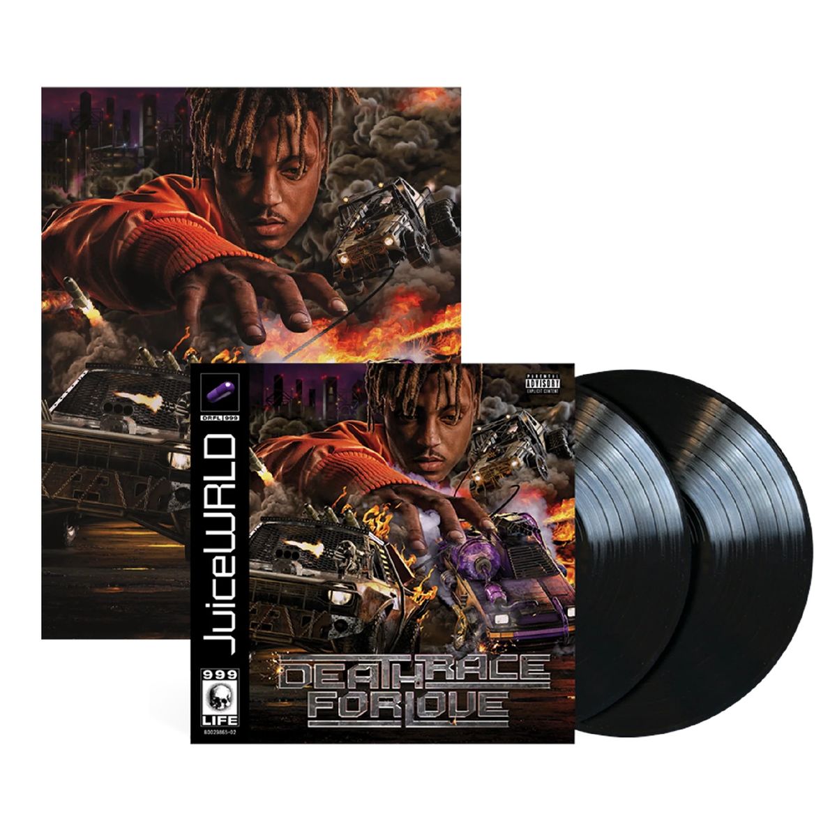 GRUPO LASER DISC - Vinilo Juice Wrld Death Race For Love 2lp