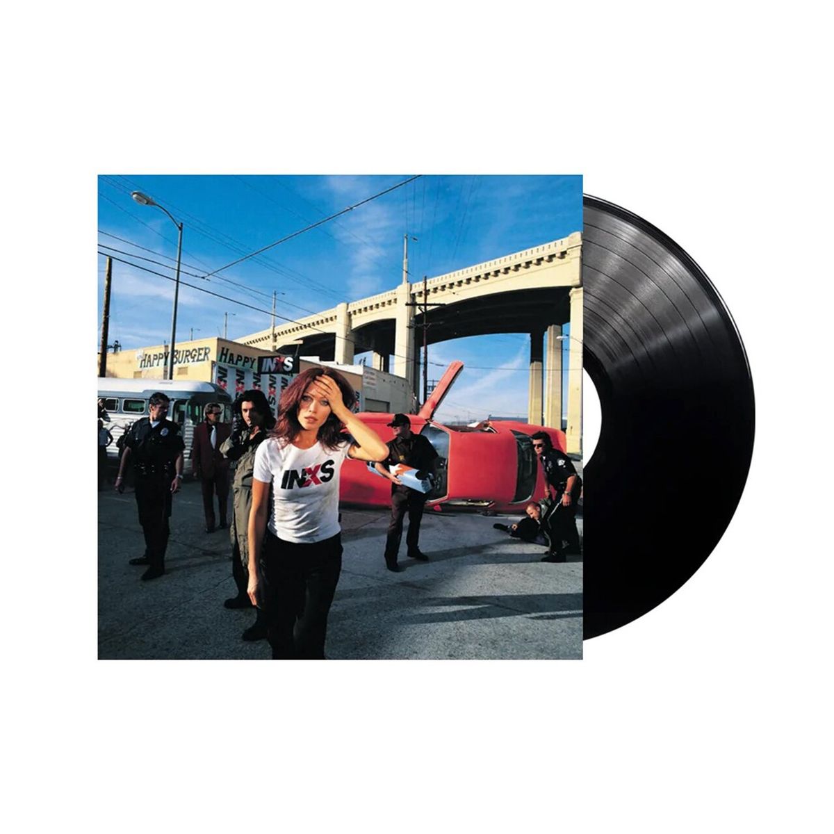 GRUPO LASER DISC - Vinilo Inxs Elegantly Wasted 1LP