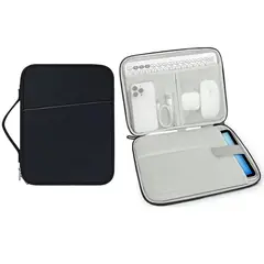 GENERICO - Funda Estuche Para iPad Tablet hasta 13 Pulgadas Negro