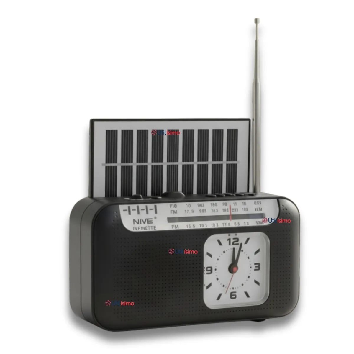 LINE - Radio Solar Portátil Recargable Bluetooth AMFM