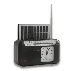 LINE - Radio Solar Portátil Recargable Bluetooth AMFM