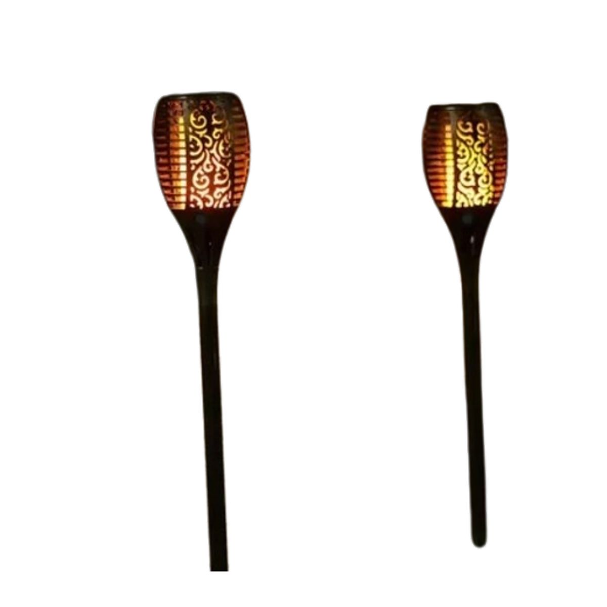 GENERICO - Luz solar decorativa llama tierra 57x10x10 cm