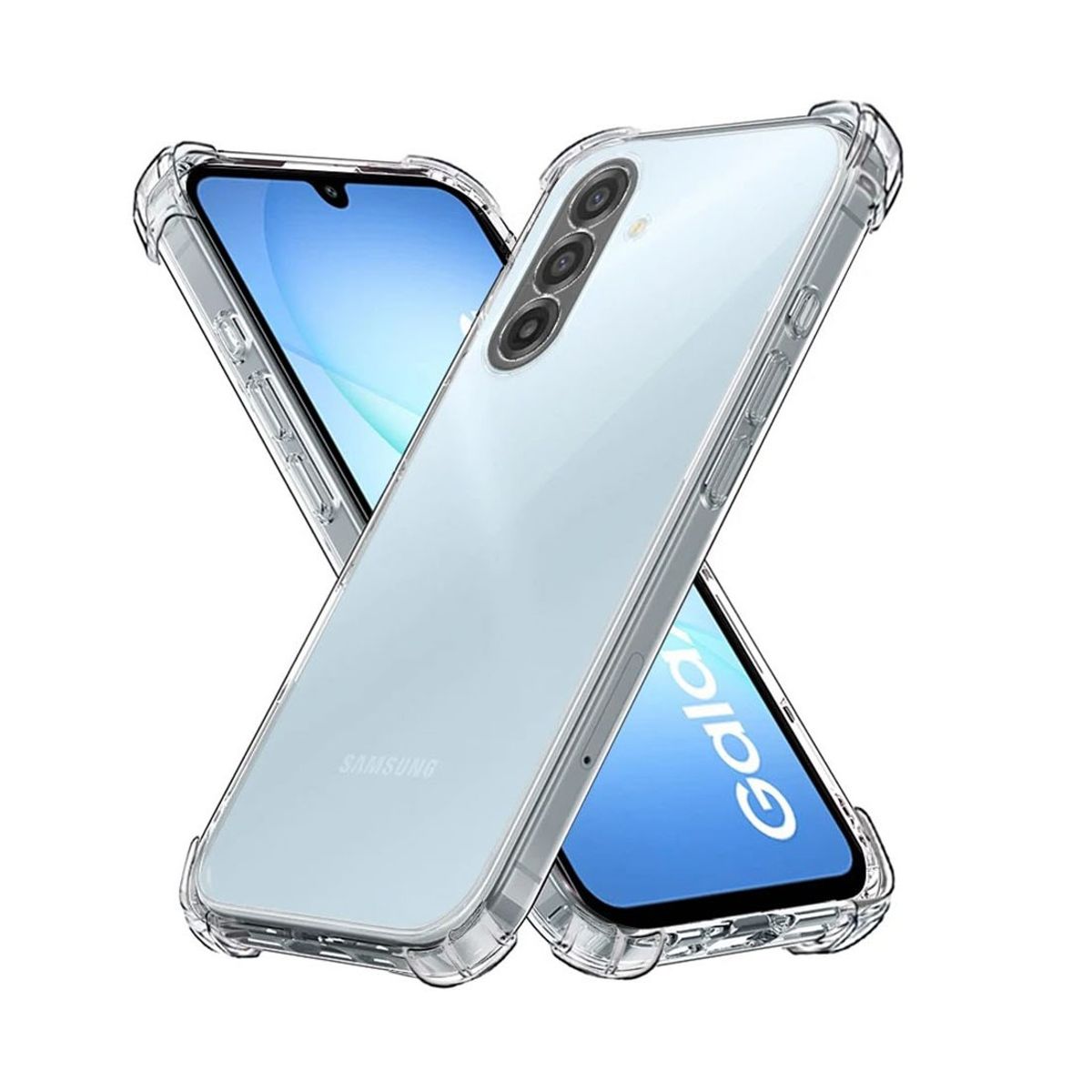 GENERICO - Funda Para Celular Samsung Galaxy A17 5G Transparente Esquinas Reforzadas