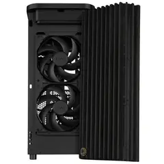 ASUS - Gabinete ProArt PA401 Wood Edition Vidrio Templado 2x 160mm 1x 120mm ATX Black