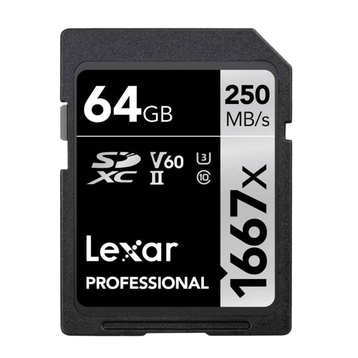 LEXAR - TARJETA DE MEMORIA SD LEXAR PROFESIONAL 64GB 250MBSG