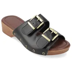 BEIRA RIO - Sandalias planas Negro Hebilla