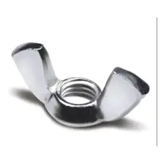 METALFER - Tuerca Mariposa 1 /4 Zn 100 Unidades