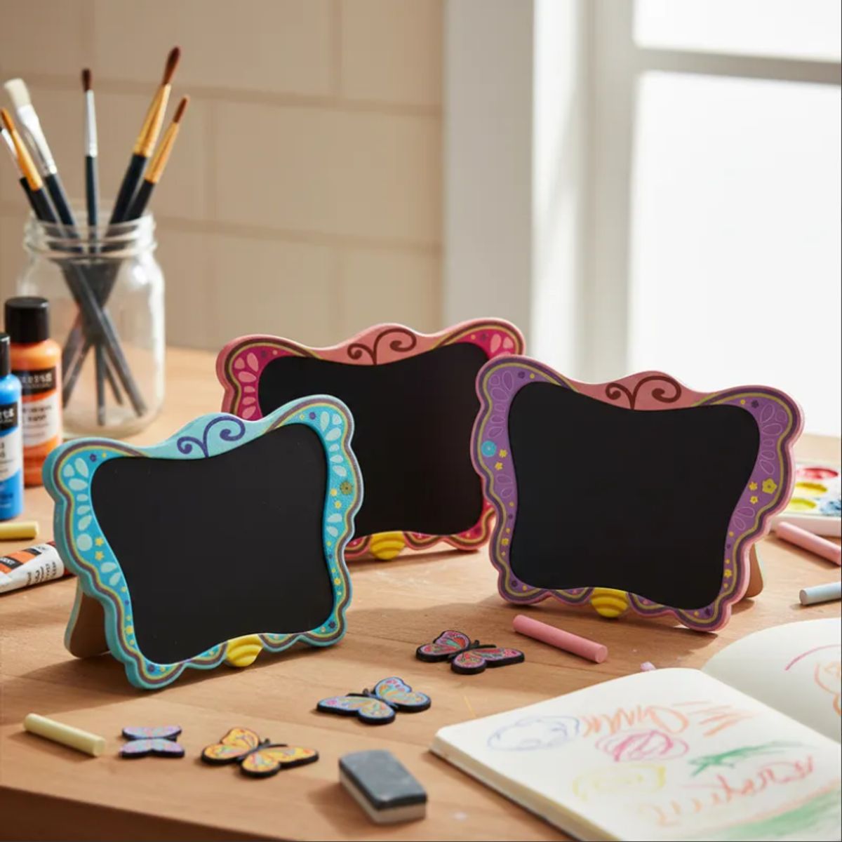 GENERICO - Pizarra Magica Tableta de escritura LCD Mariposa