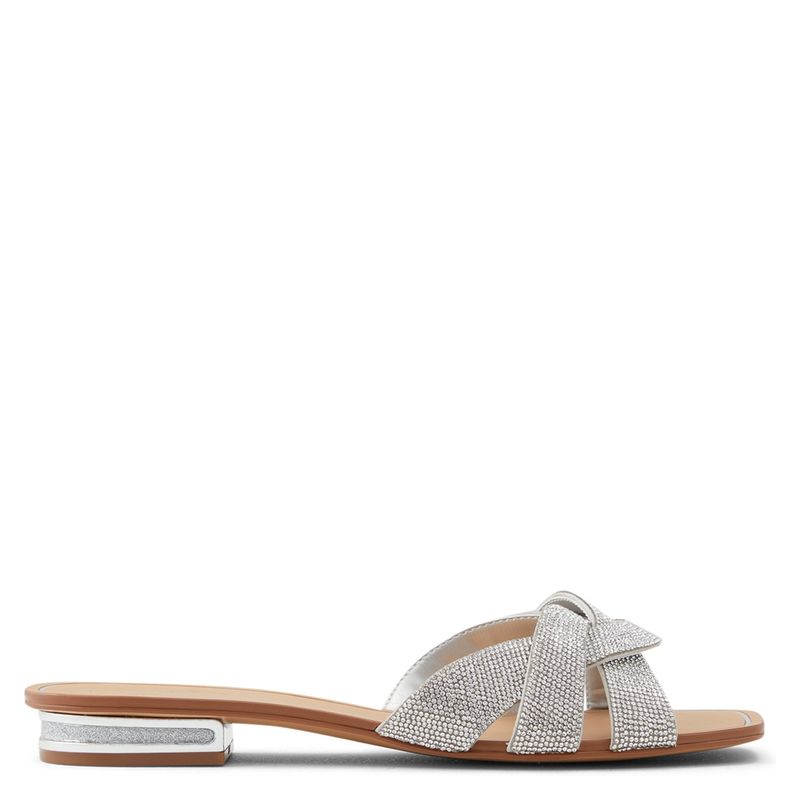 ALDO - Coredith Sandalia Plana Mujer Plateada Aldo