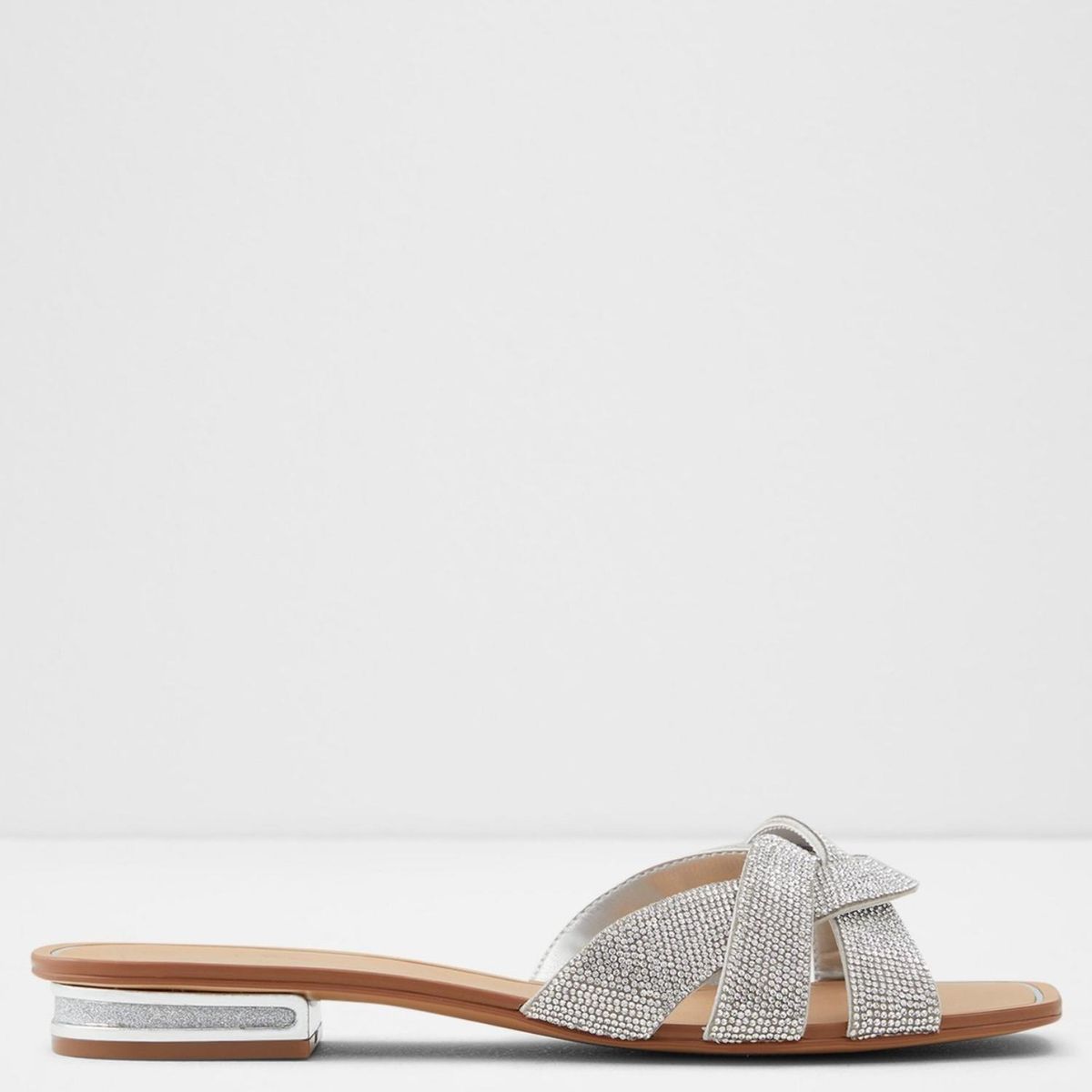 ALDO - Coredith Sandalia Plana Mujer Plateada Aldo