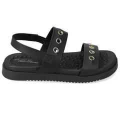 MODARE - Sandalias planas Negro Sin amarre Slip on