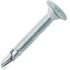 METALFER - Tornillo Winger Zn 12-24 X 2 (250 unidades)