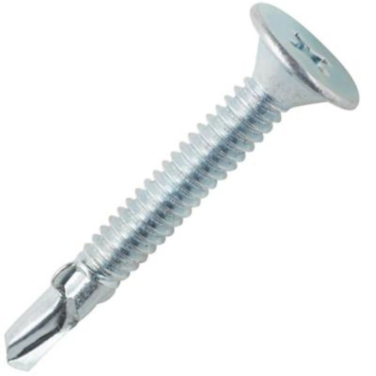 METALFER - Tornillo Winger Zn 12-24 X 2  1 /2 Caja 100 und