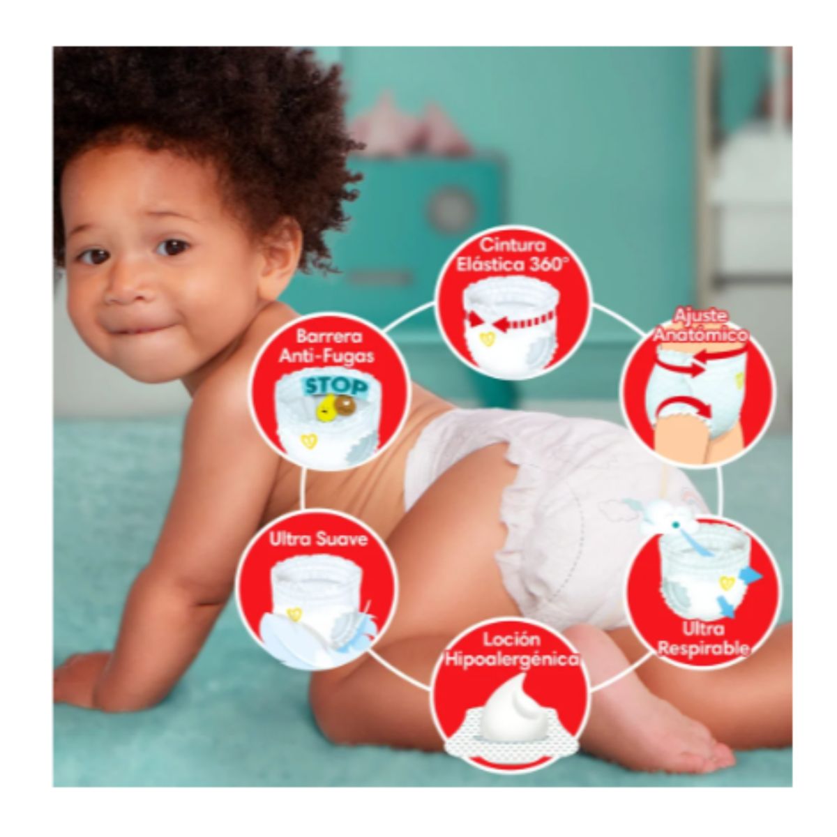 PAMPERS - Pañales Desechables Pampers Premium Care Pants Xxg 52 Uds