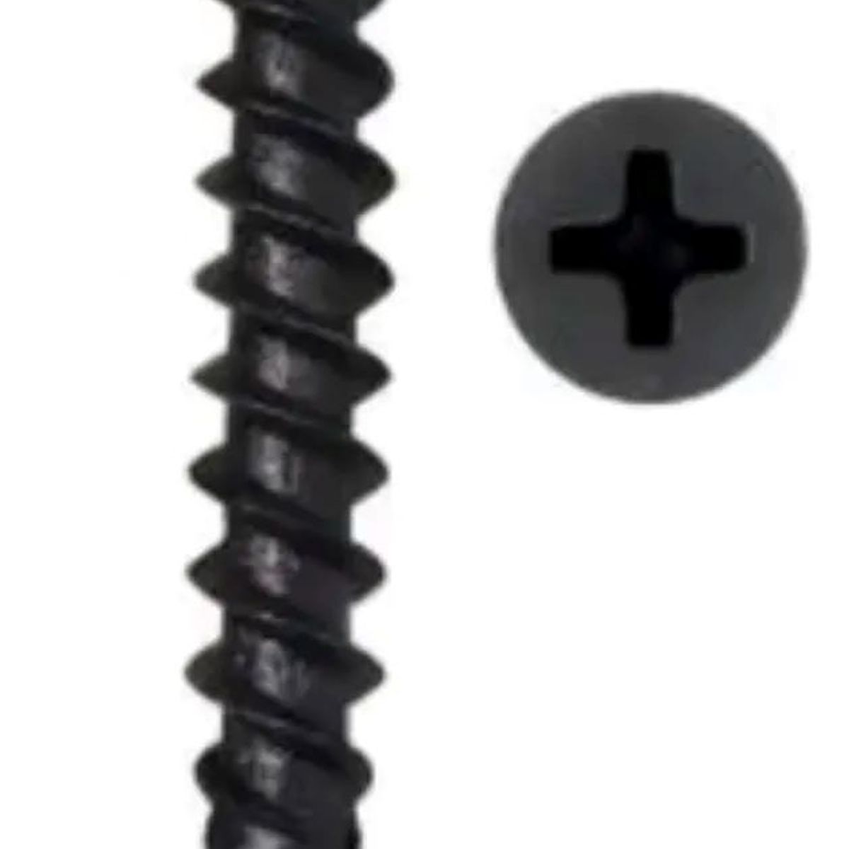 METALFER - Pack De Clavos Pintado Negro 3.5 X 25mm
