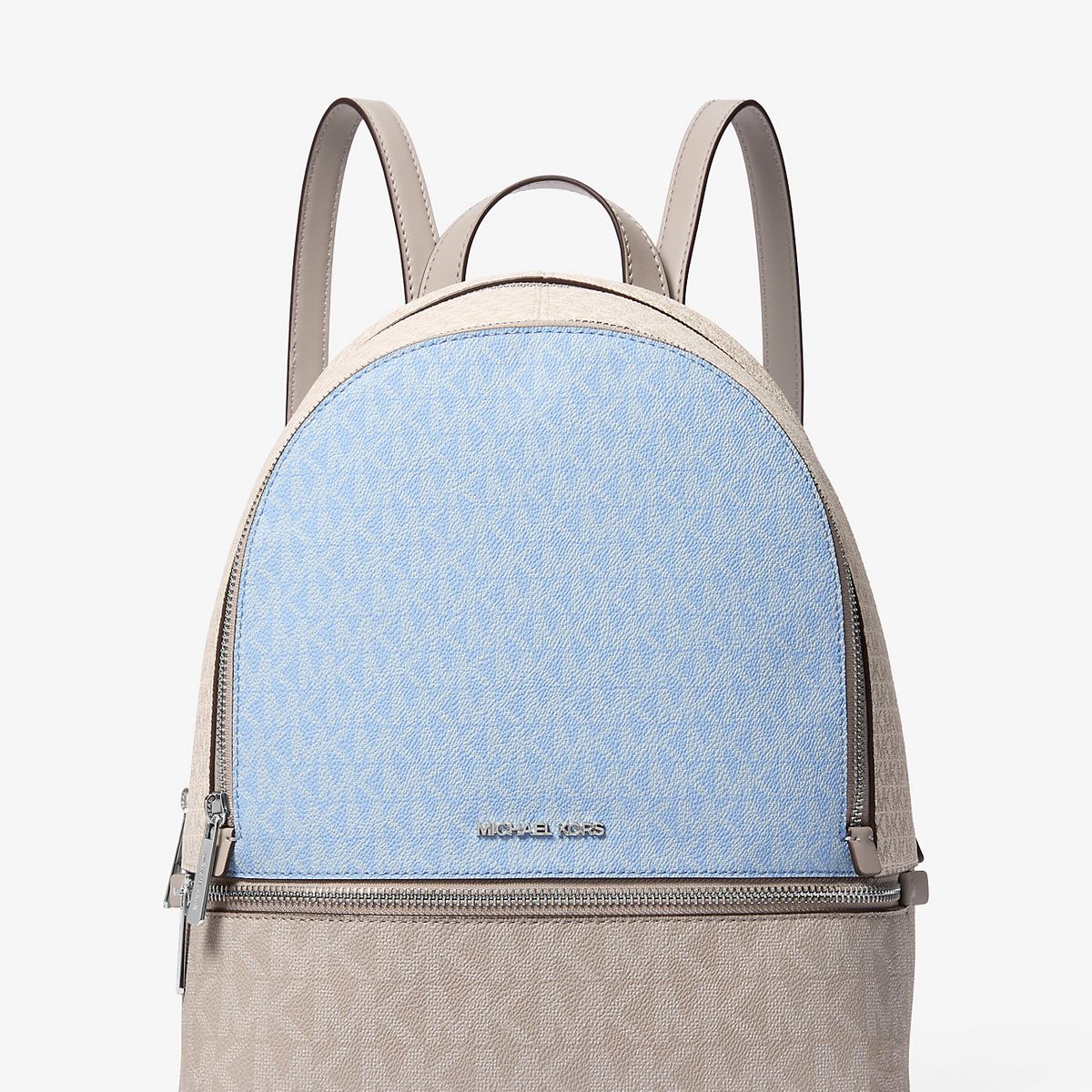 MICHAEL KORS - Mochila Michael Kors Rhea Color-Block Sky Blue