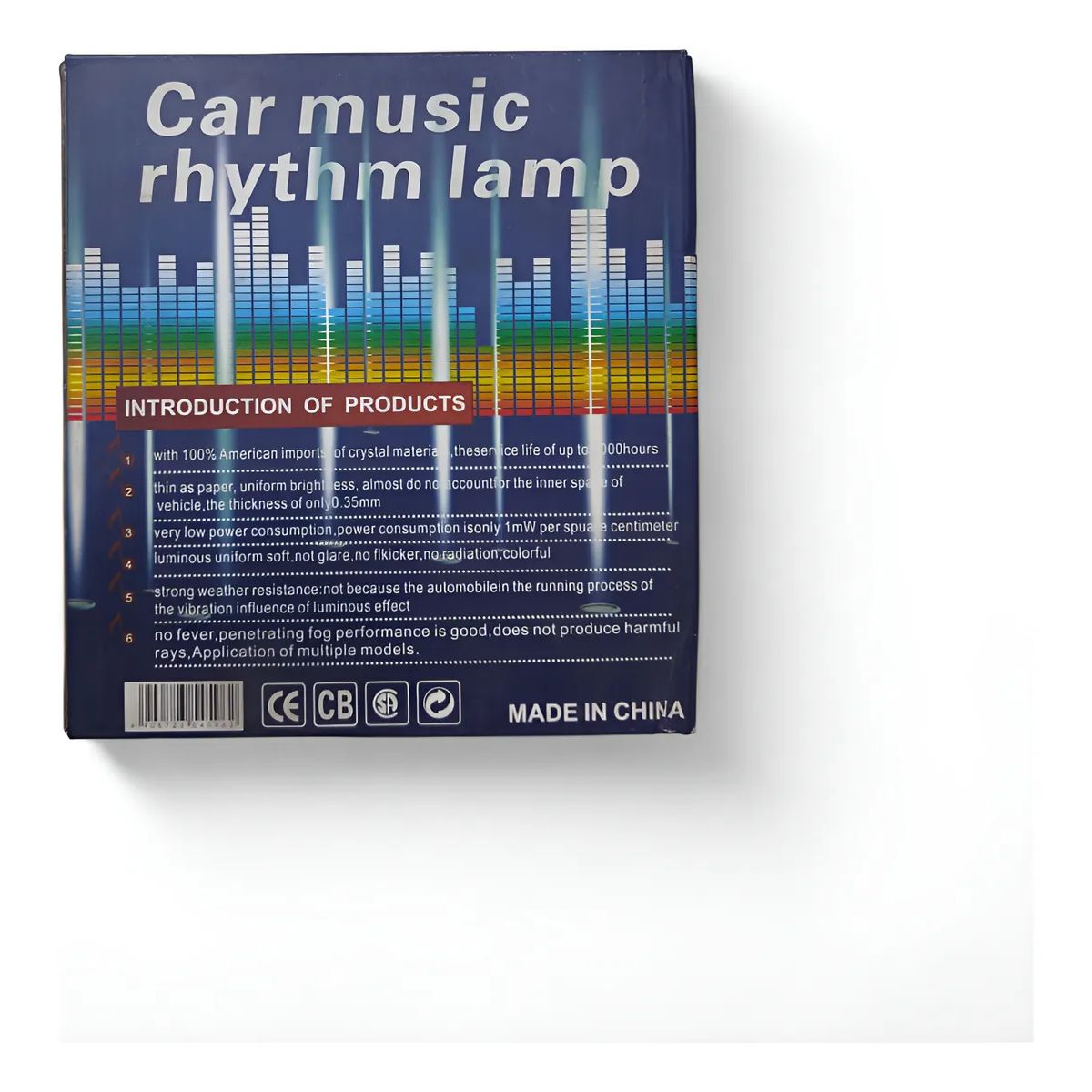 GENERICO - Sensor De Ritmo De Música Led Para Automovil Luz Verde