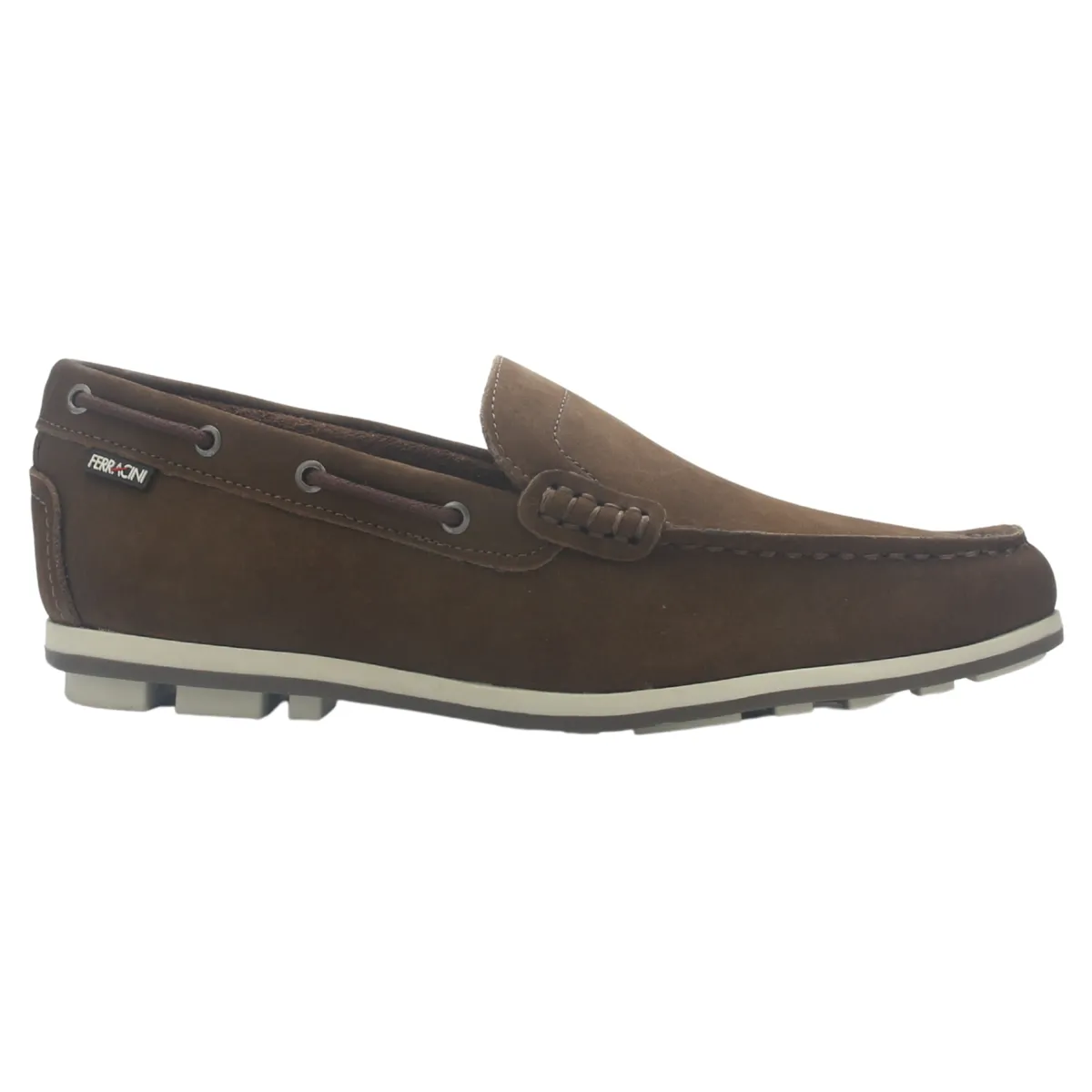 FERRACINI - Mocasin Hombre Café Casual Ferracini 3138
