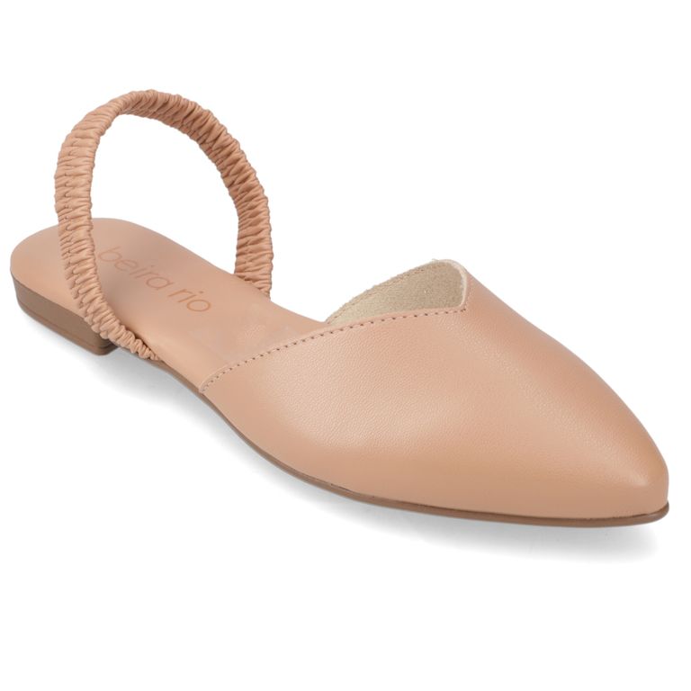 Ballerinas Beige Sin amarre Slip on