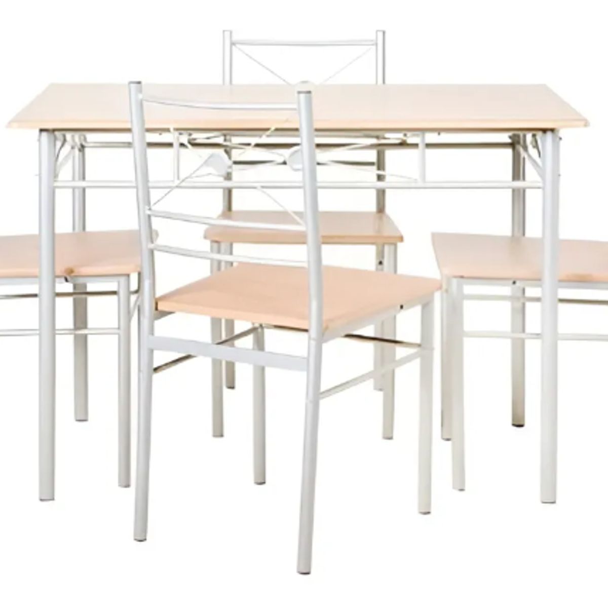 GENERICO - Comedor Rectangular Con 4 Sillas